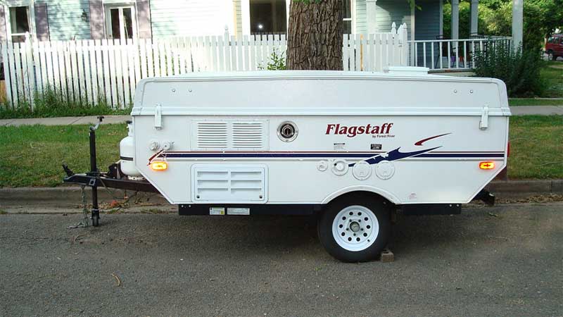 pop up camper weight