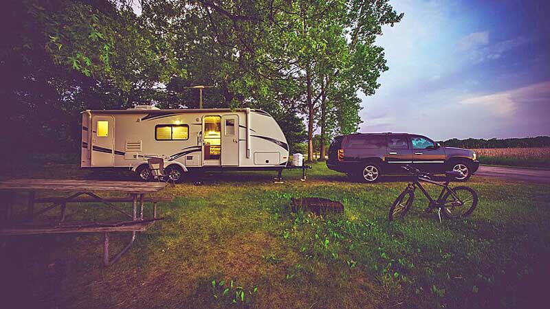 rving at night