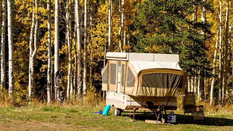 do pop up campers have ac